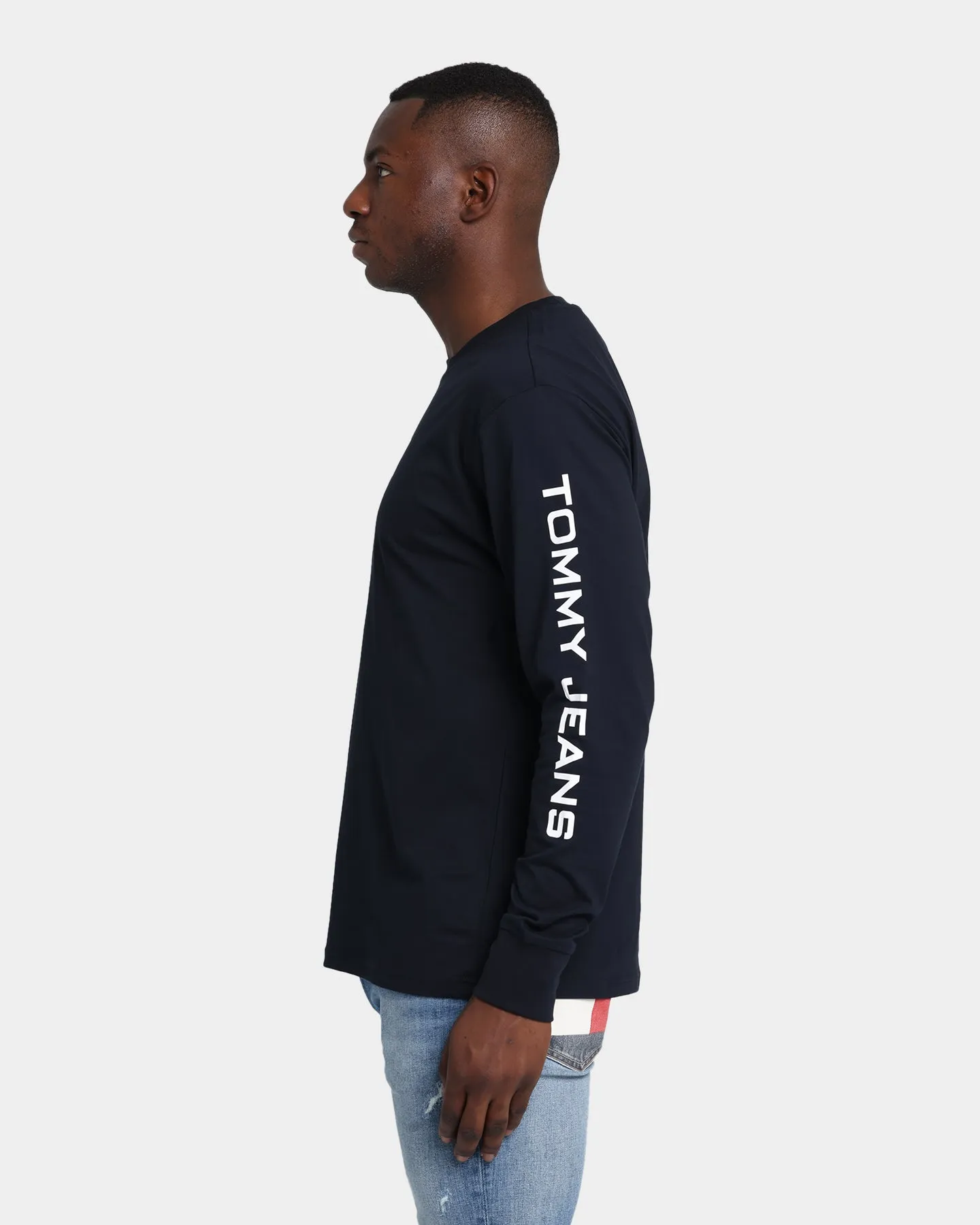 Tommy Jeans Street Archives Long Sleeve T-Shirt Desert Sky