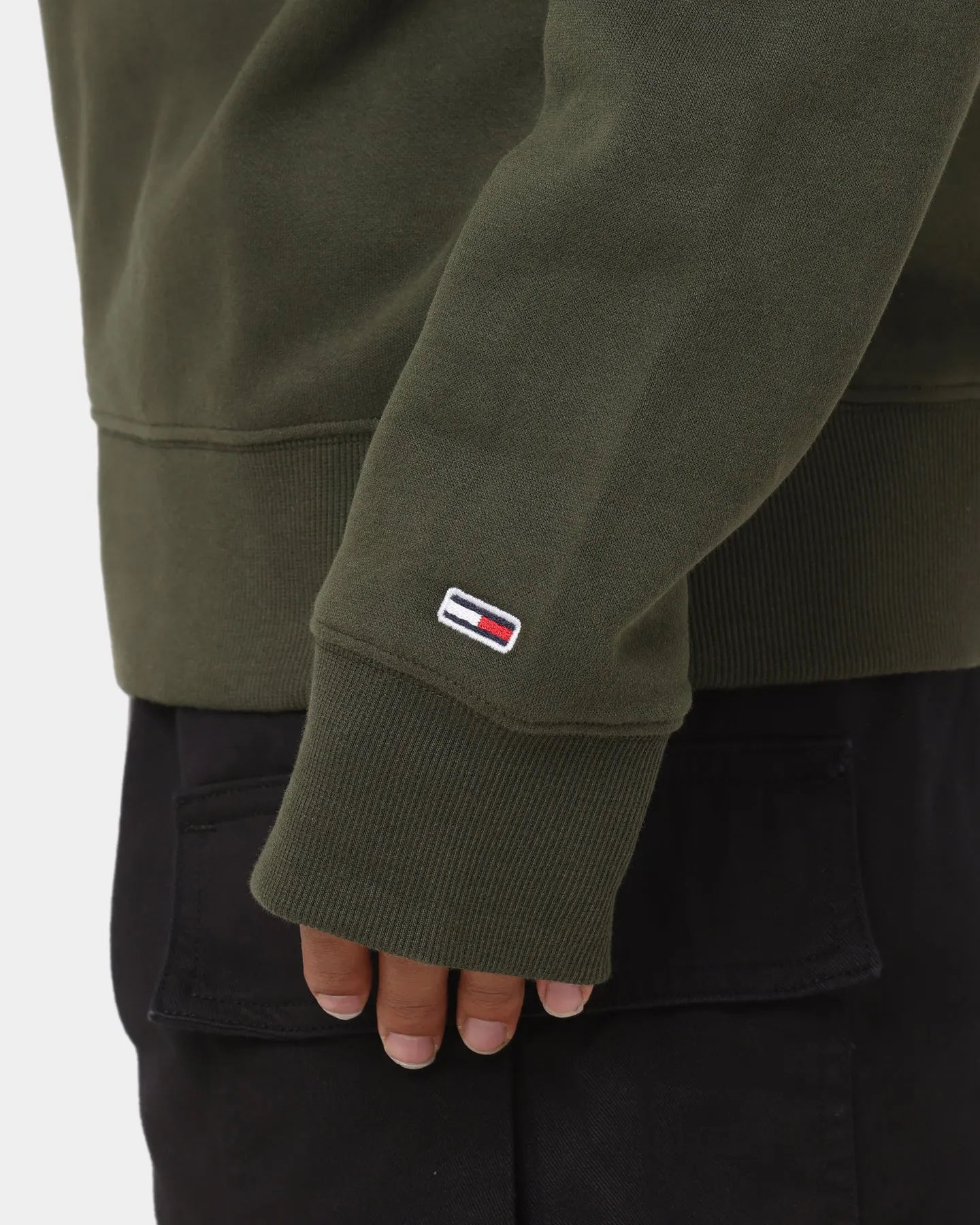 Tommy Jeans Timeless Crewneck Dark Olive