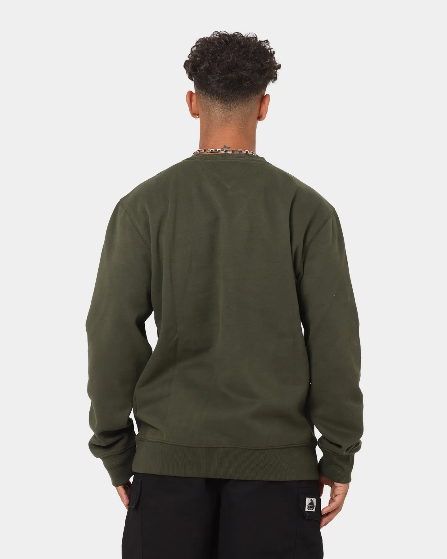 Tommy Jeans Timeless Crewneck Dark Olive