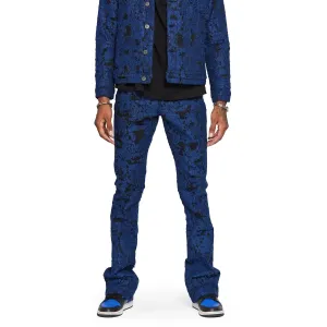 Valabasas Stacked "Blue Moon" Denim Jean