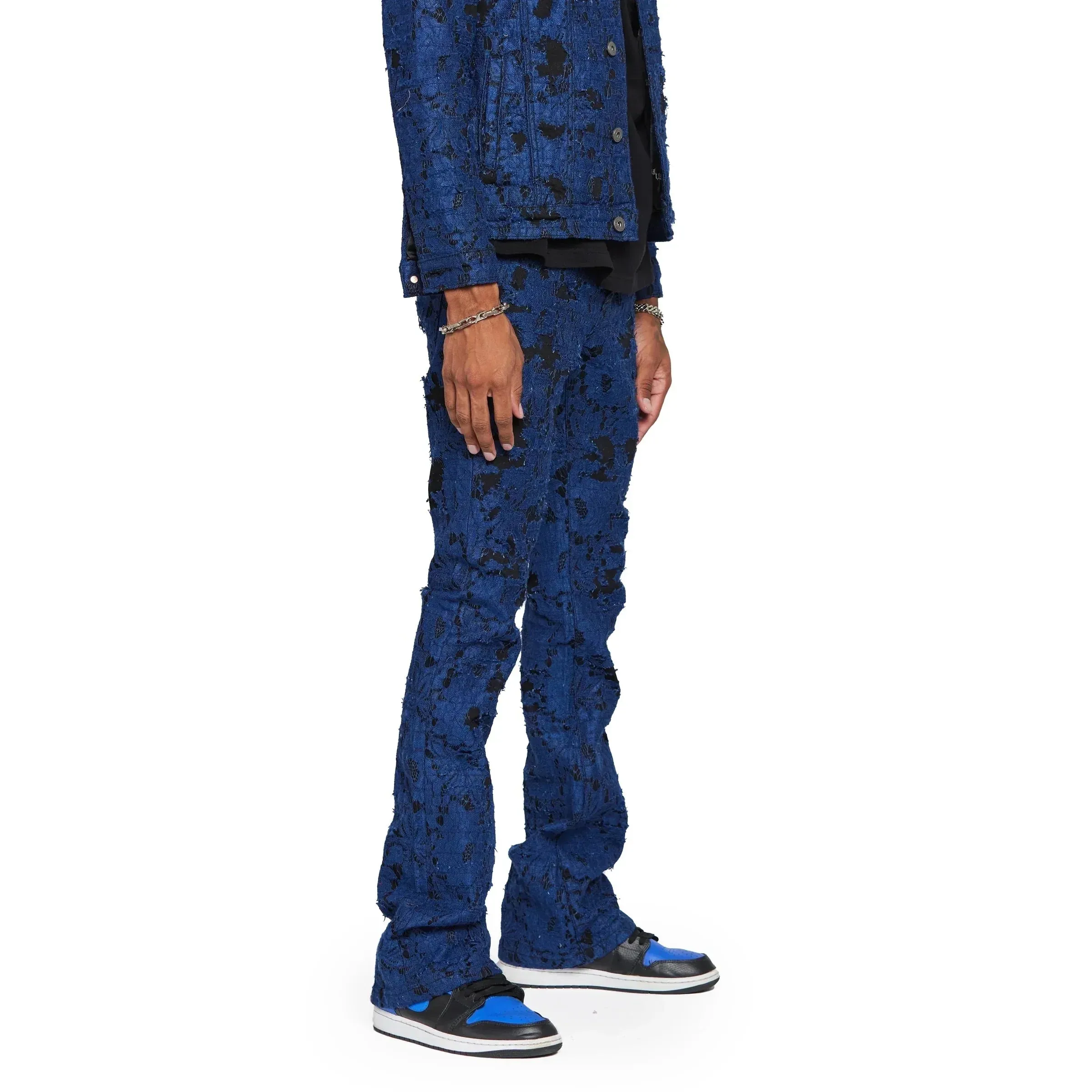 Valabasas Stacked "Blue Moon" Denim Jean