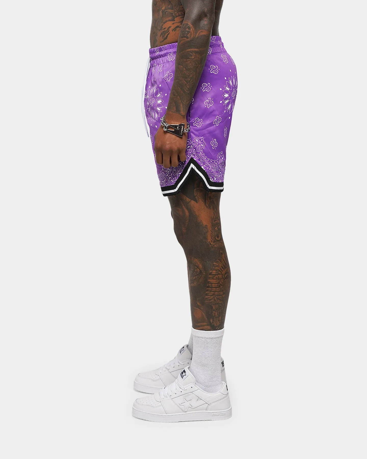 XXIII Mike Paisley Basketball Shorts Purple