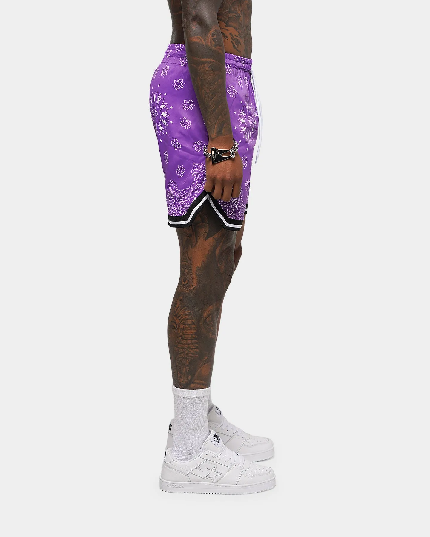 XXIII Mike Paisley Basketball Shorts Purple