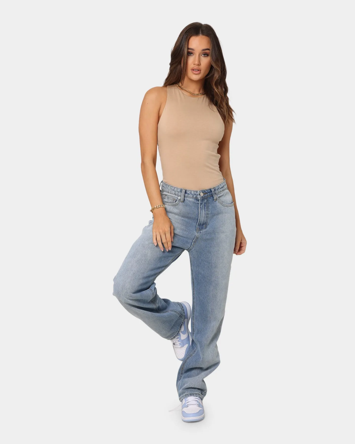 XXIII Women's Opal Wide Leg Ombre Jeans Blue