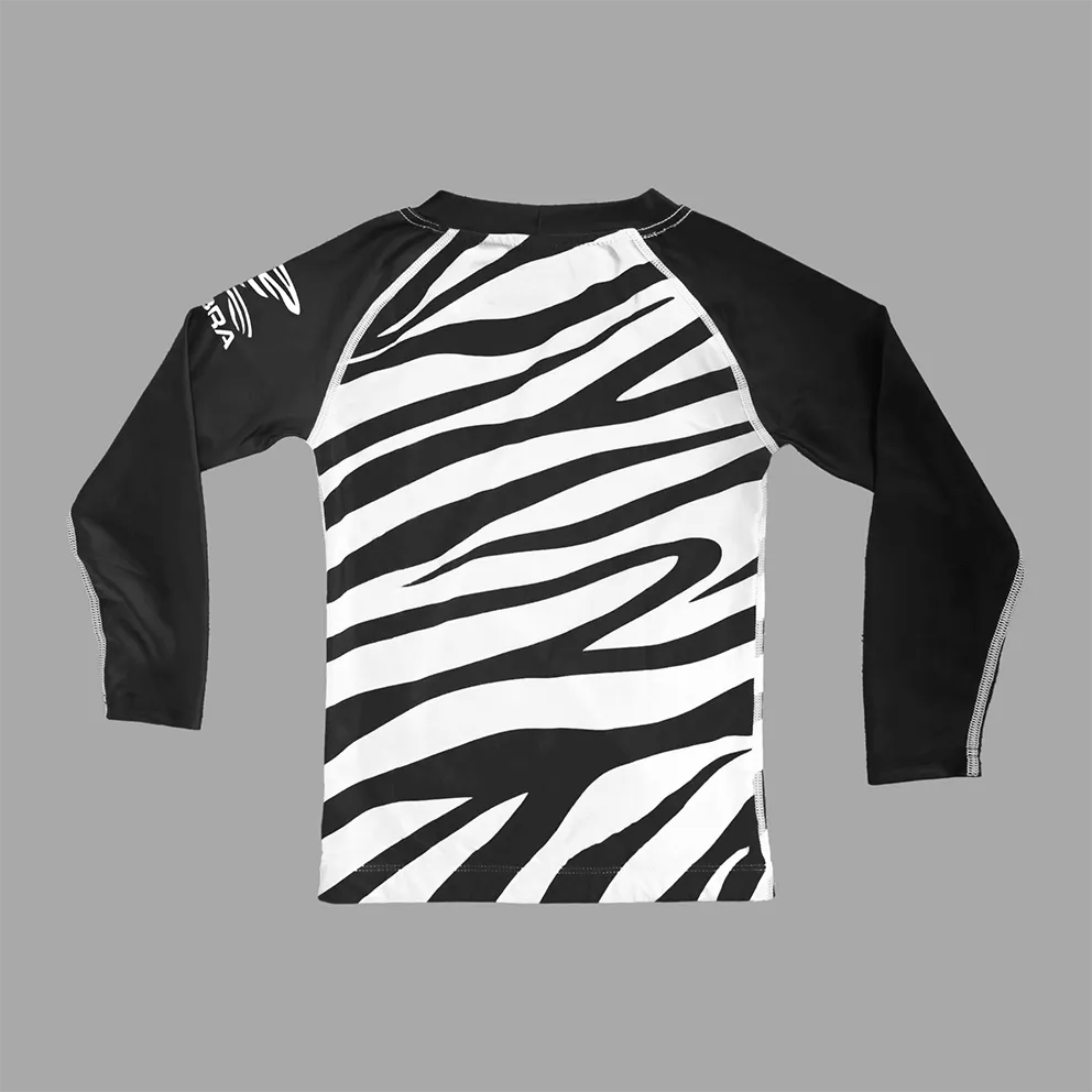 Zebra Kidz Ranked NoGi Set - White - Long Sleeve